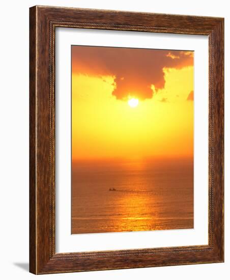 Sunset on Shizuoka, Japan-Rob Tilley-Framed Photographic Print