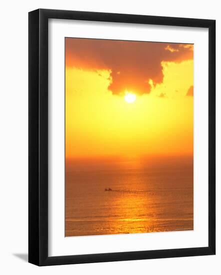 Sunset on Shizuoka, Japan-Rob Tilley-Framed Photographic Print