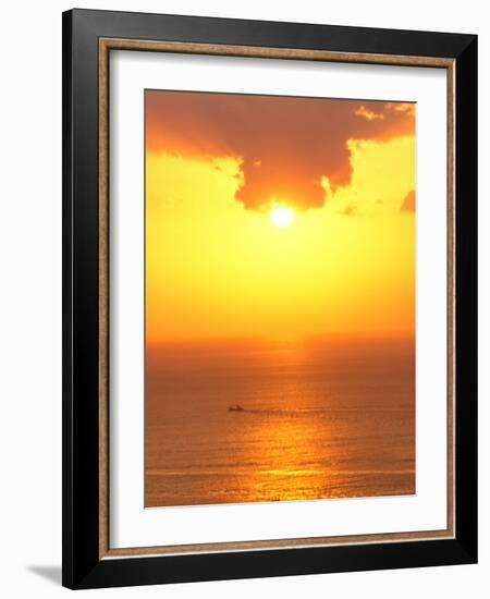 Sunset on Shizuoka, Japan-Rob Tilley-Framed Photographic Print