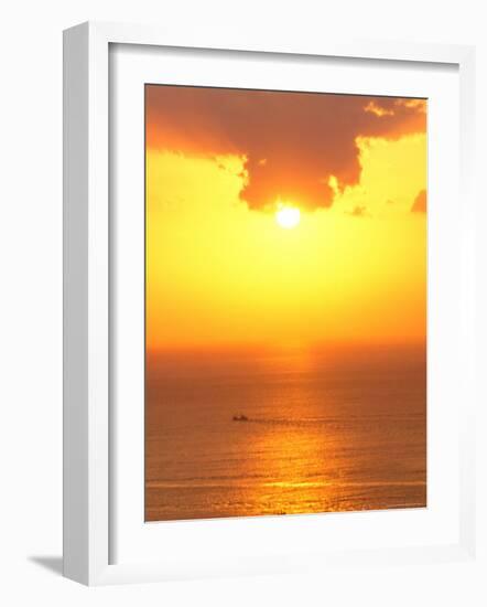 Sunset on Shizuoka, Japan-Rob Tilley-Framed Photographic Print