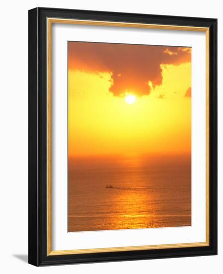 Sunset on Shizuoka, Japan-Rob Tilley-Framed Photographic Print