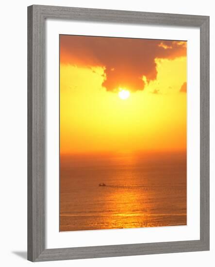 Sunset on Shizuoka, Japan-Rob Tilley-Framed Photographic Print