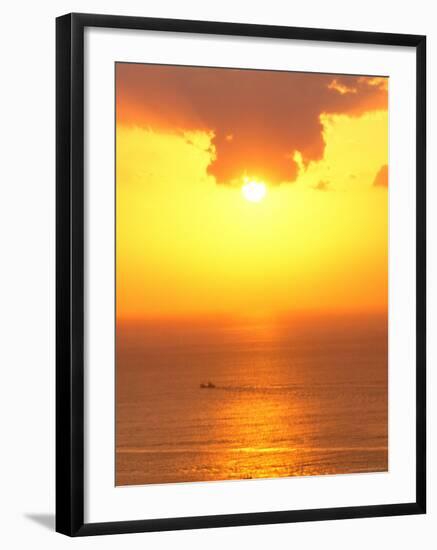 Sunset on Shizuoka, Japan-Rob Tilley-Framed Photographic Print