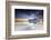 Sunset on Skagsanden Beach Surrounded by Snow Covered Mountains Reflected in the Cold Sea-Roberto Moiola-Framed Photographic Print