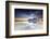 Sunset on Skagsanden Beach Surrounded by Snow Covered Mountains Reflected in the Cold Sea-Roberto Moiola-Framed Photographic Print