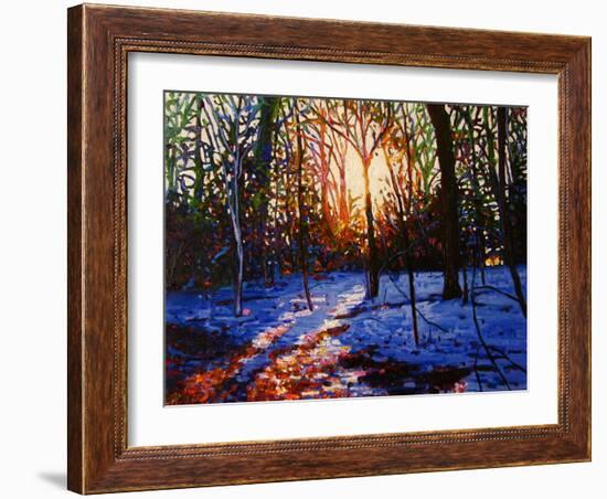 Sunset on Snow, 2010-Helen White-Framed Giclee Print