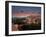 Sunset on the ancient town and historical center called Sassi, perched on rocks on top of hill, Mat-Roberto Moiola-Framed Photographic Print