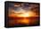 Sunset on the Beach with Beautiful Sky-Songchai W-Framed Premier Image Canvas