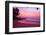 Sunset on the Beach-ZoomTeam-Framed Photographic Print