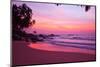 Sunset on the Beach-ZoomTeam-Mounted Photographic Print
