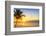 Sunset on the Beach-vent du sud-Framed Photographic Print