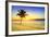 Sunset on the Beach-vent du sud-Framed Photographic Print