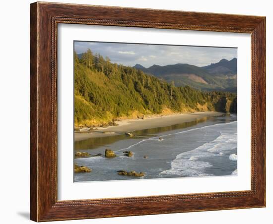 Sunset on the Beach-Sergio Ballivian-Framed Photographic Print