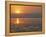 Sunset on the Dead Sea, Jordan, Middle East-Alison Wright-Framed Premier Image Canvas