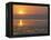 Sunset on the Dead Sea, Jordan, Middle East-Alison Wright-Framed Premier Image Canvas