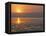 Sunset on the Dead Sea, Jordan, Middle East-Alison Wright-Framed Premier Image Canvas