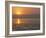 Sunset on the Dead Sea, Jordan, Middle East-Alison Wright-Framed Photographic Print