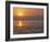 Sunset on the Dead Sea, Jordan, Middle East-Alison Wright-Framed Photographic Print