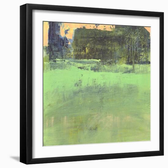 Sunset on the Farm-Lou Wall-Framed Giclee Print