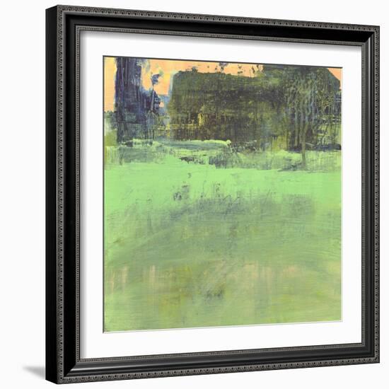 Sunset on the Farm-Lou Wall-Framed Giclee Print