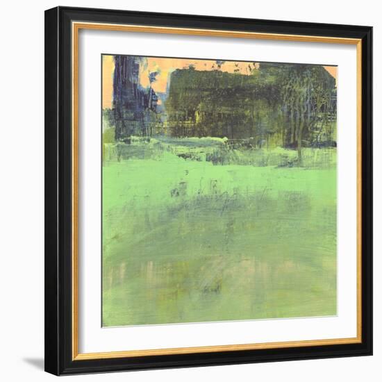 Sunset on the Farm-Lou Wall-Framed Giclee Print