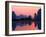 Sunset on the Karst Hills and Li River, China-Keren Su-Framed Photographic Print