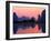 Sunset on the Karst Hills and Li River, China-Keren Su-Framed Photographic Print