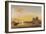 Sunset on the Lagoon of Venice-Edward William Cooke-Framed Giclee Print
