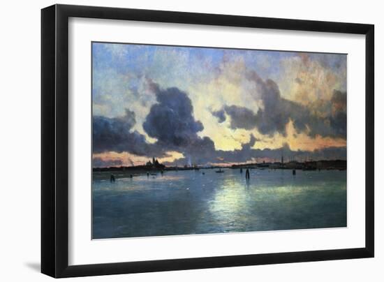 Sunset on the Laguna, Venice, Italy-Marie Joseph Iwill-Framed Giclee Print