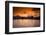 Sunset on the Nam Song River in Vang Vieng, Laos-Micah Wright-Framed Photographic Print