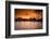 Sunset on the Nam Song River in Vang Vieng, Laos-Micah Wright-Framed Photographic Print