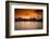 Sunset on the Nam Song River in Vang Vieng, Laos-Micah Wright-Framed Photographic Print