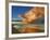 Sunset on the ocean, New South Wales, Australia-Frank Krahmer-Framed Giclee Print