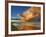 Sunset on the ocean, New South Wales, Australia-Frank Krahmer-Framed Giclee Print