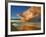 Sunset on the ocean, New South Wales, Australia-Frank Krahmer-Framed Giclee Print