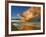 Sunset on the ocean, New South Wales, Australia-Frank Krahmer-Framed Giclee Print