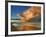 Sunset on the ocean, New South Wales, Australia-Frank Krahmer-Framed Giclee Print