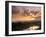 Sunset on the Omo River, Near the Karo Village, Ethiopia-Janis Miglavs-Framed Photographic Print