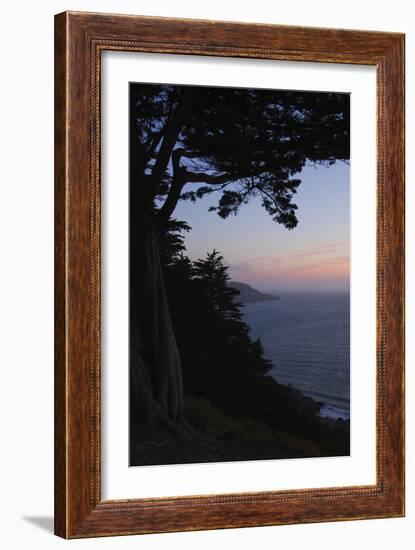 Sunset on the Pacific Coast, San Francisco, California-Anna Miller-Framed Photographic Print