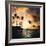 Sunset on the Pier B-GI ArtLab-Framed Giclee Print