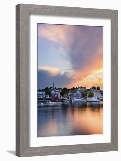 Sunset on the Piscataqua-Michael Blanchette Photography-Framed Photographic Print