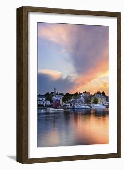 Sunset on the Piscataqua-Michael Blanchette Photography-Framed Photographic Print