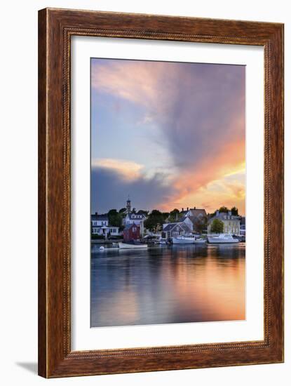 Sunset on the Piscataqua-Michael Blanchette Photography-Framed Photographic Print