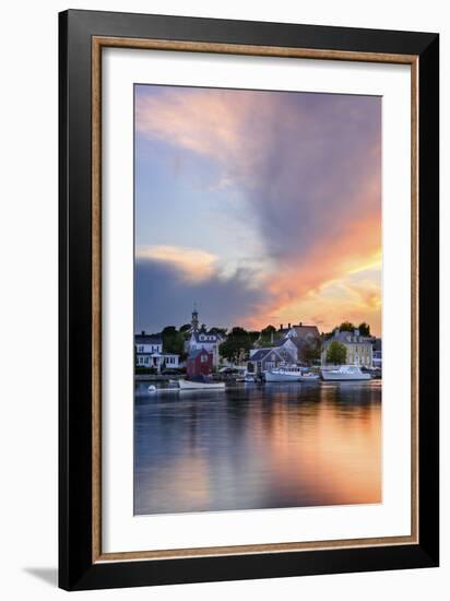 Sunset on the Piscataqua-Michael Blanchette Photography-Framed Photographic Print