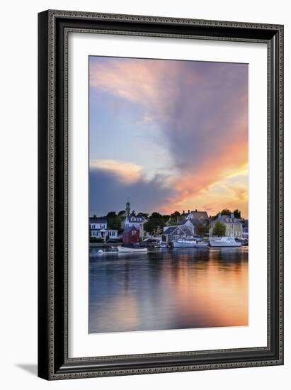 Sunset on the Piscataqua-Michael Blanchette Photography-Framed Photographic Print