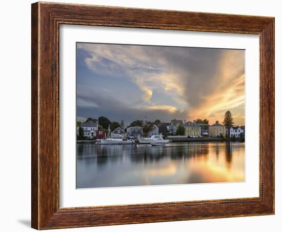 Sunset on the Piscataqua-Michael Blanchette Photography-Framed Photographic Print