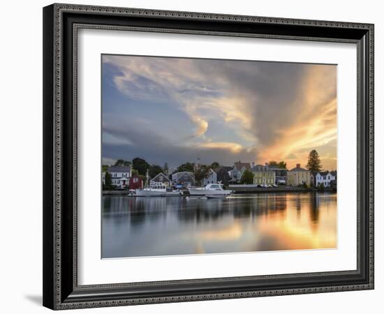 Sunset on the Piscataqua-Michael Blanchette Photography-Framed Photographic Print