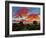 Sunset on the Plains-Patty Baker-Framed Art Print