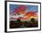 Sunset on the Plains-Patty Baker-Framed Art Print