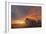 Sunset on the Prairie-Darren White Photography-Framed Giclee Print